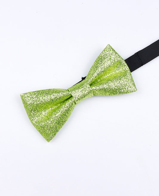 Noeud Papillon à Paillette Vert n°3 Enfant en Polyester «Olive»