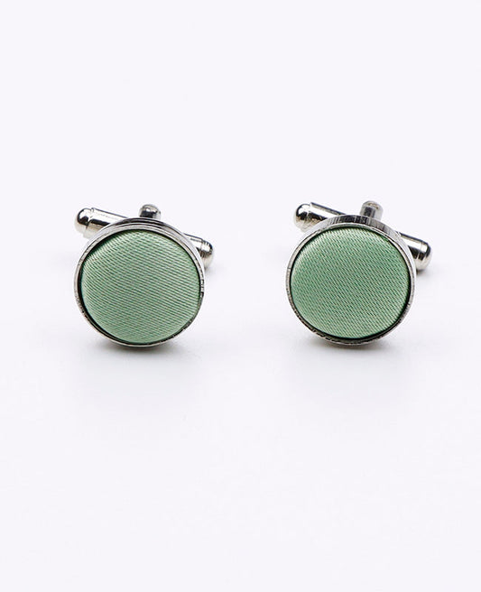 Boutons de Manchette Vert n°1 en Polyester | Anatole - Unipap's