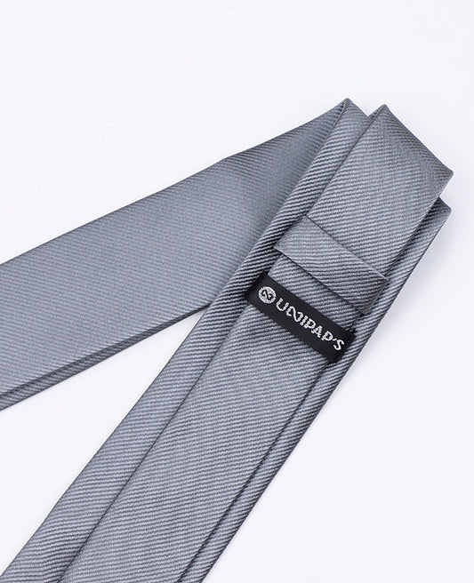 Cravate Gris n°1 Homme en Polyester | Lucien - Unipap's