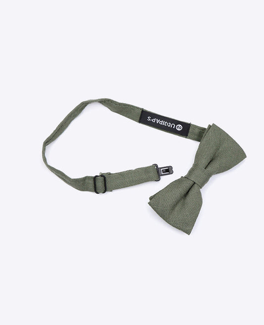 Noeud Papillon Vert n°3 Enfant en Coton | Edgard | Unipap's