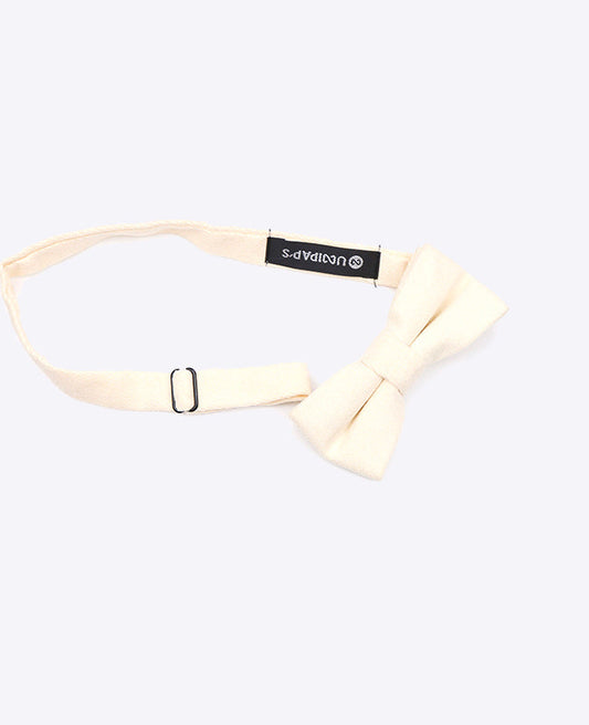 Noeud Papillon Blanc Enfant en Effet Velours | Simon - Unipap's