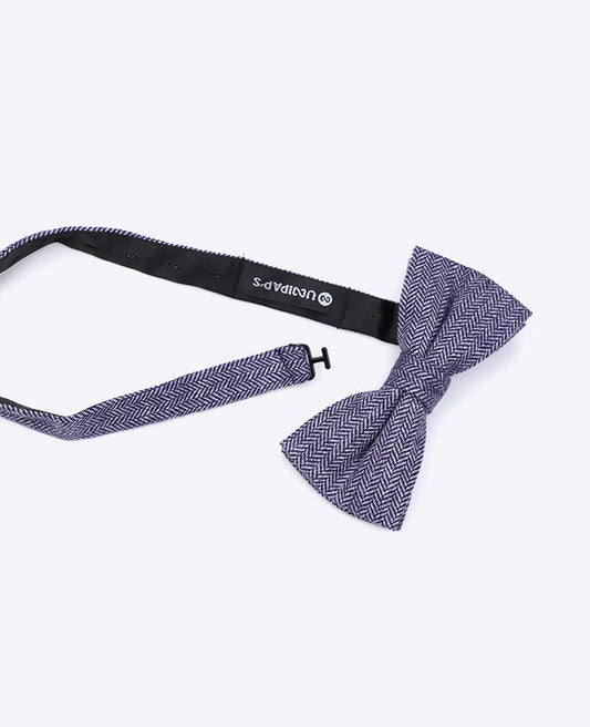 Noeud Papillon Bleu Homme en Laine | Norbert - Unipap's