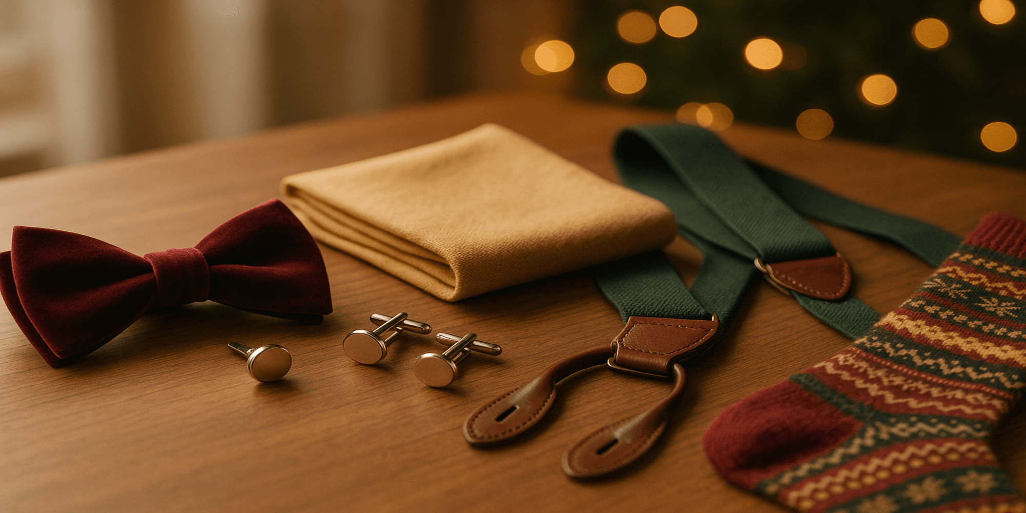 Quels accessoires de costume choisir pour un look élégant lors des fêtes de fin d’année ? Obrázek