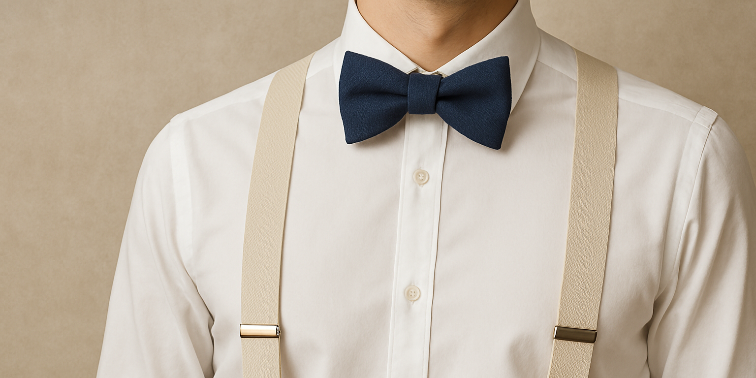 Comment assortir nœud papillon et bretelles pour un look homme élégant Obrázek