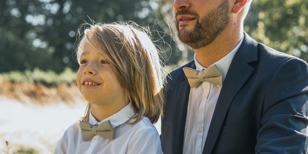 Nœud papillon en lin : comment le porter pour un look homme élégant en été ? Obrázek