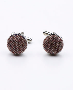 Manžetové knoflíčky Červené č. 5 ve Vlně | Claude - Unipap's