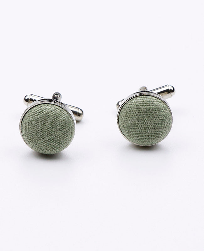 Manžetové knoflíčky Zelená č. 2 z Bavlny | Oscar - Unipap's