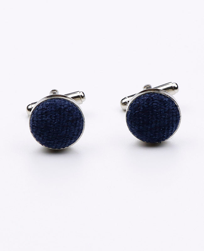 Manžetové knoflíčky Modré č.1 v sametovém efektu | Simon - Unipap's