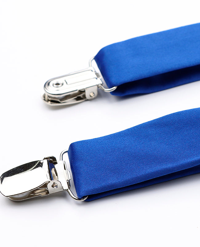 Bretelles Enfant Bleu n°2 en Polyester «Ernest»