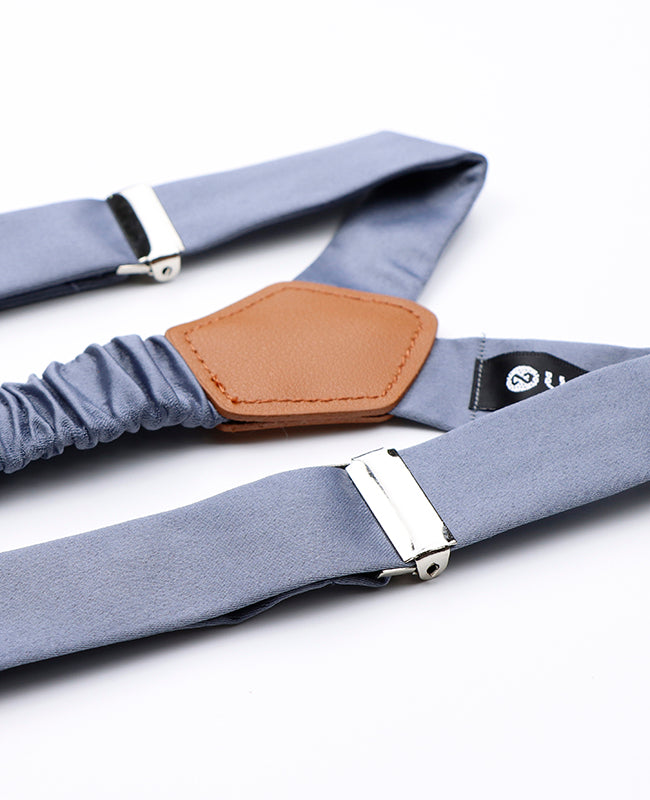 Bretelles Enfant Gris en Polyester «Ernest»