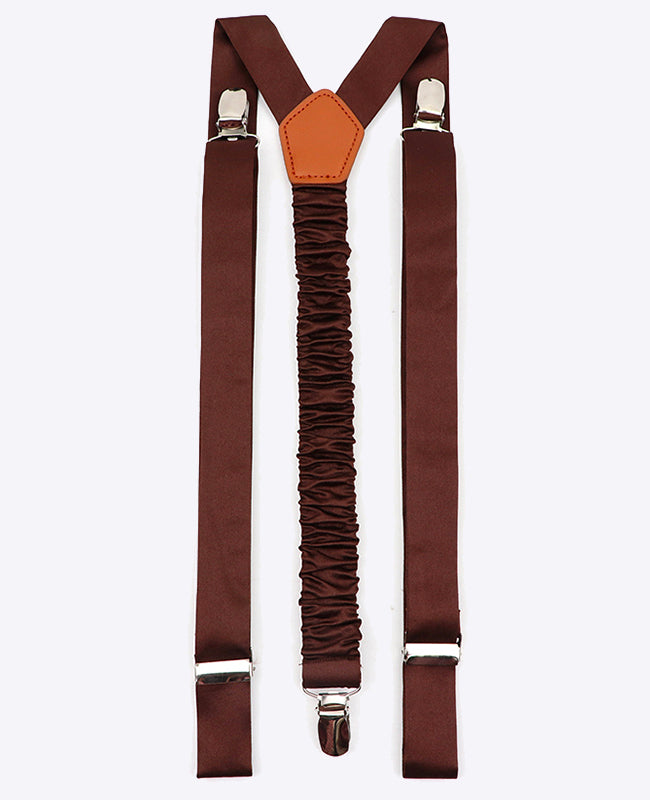 Šle Pánské Hnědé z Polyesteru «Ernest»