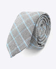 Kravata Tartan Šedá č. 1 Pánská z Bavlny | Marcel - Unipap's