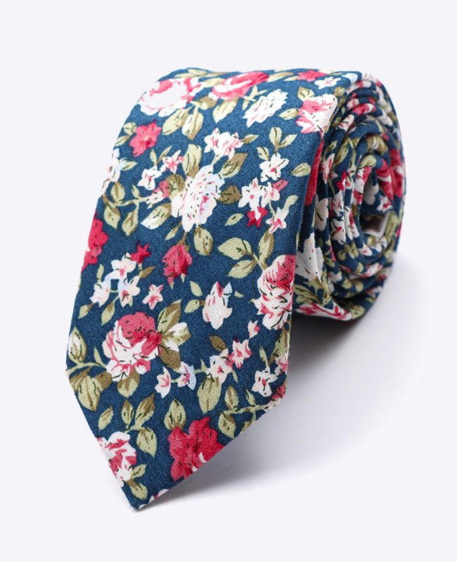 Kravata Liberty Zelená č. 1 Pánská v Bavlně | Charles - Unipap's