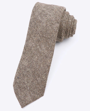 Kravata Šedá č. 2 Pánská vlněná | Claude - Unipap's