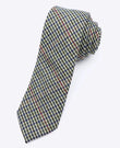 Kravata Tartan šedá č.9 pánská vlněná | Nobert - Unipap's