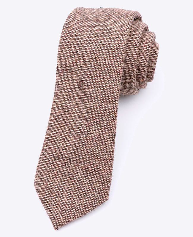 Kravata Červená č. 5 Pánská z Vlny | Claude - Unipap's