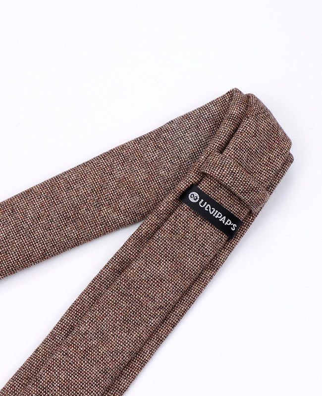 Kravata Červená č.5 Pánská z Vlny | Claude - Unipap's