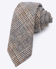Kravata Tartan Šedá č.6 Pánská z Vlny | Norbert - Unipap's