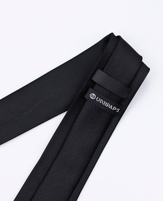 Kravata Černá Pánská z Polyesteru | Lucien - Unipap's
