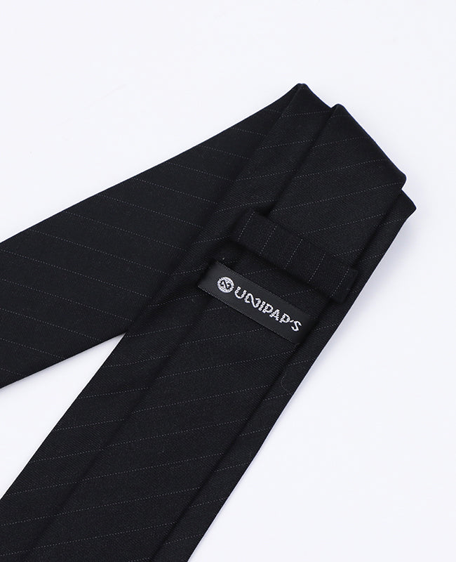 Kravata Černá č. 2 Pánská v Polyesteru | Gaston - Unipap's