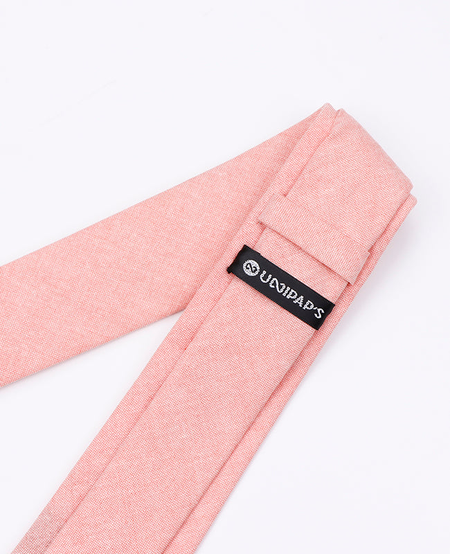 Kravata Růžová č. 1 Pánská v Bavlně | Edgard - Unipap's