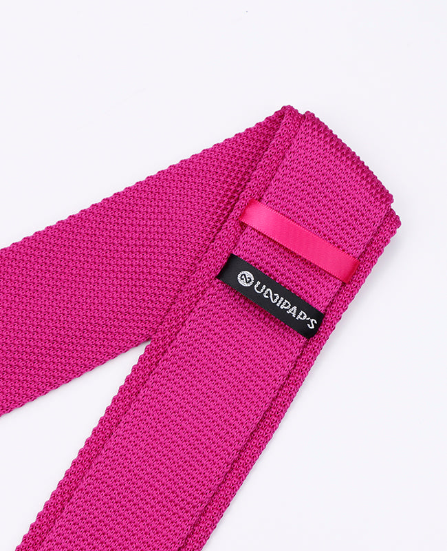 Kravata Růžová č.1 Pánská v Pletenině «Léon»