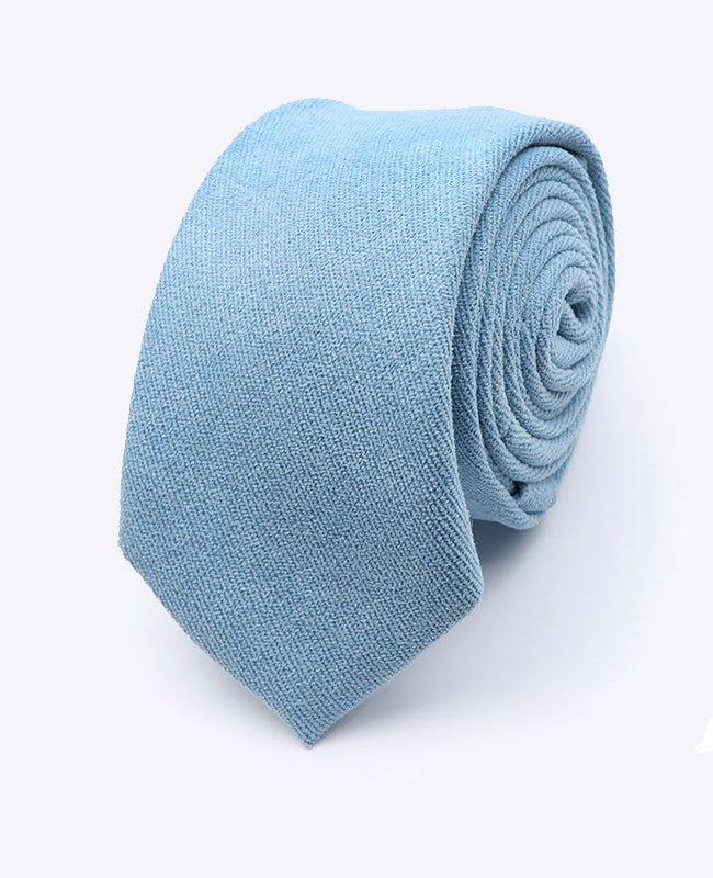 Kravata Modrá č.3 Pánská v Semišovém Efektu | Simon - Unipap's