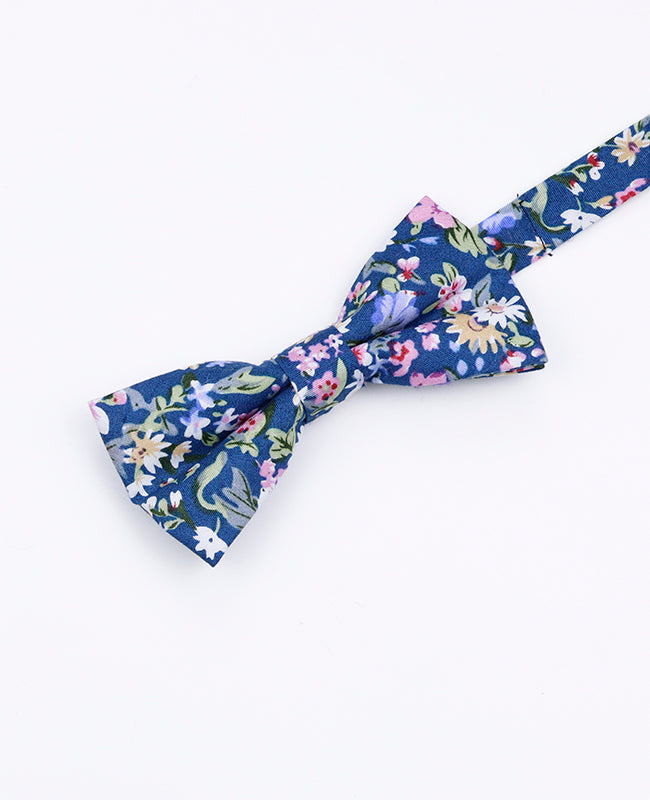 Motýlek Liberty Modrý č.11 Dětský v Bavlně | Gaspard - Unipap's