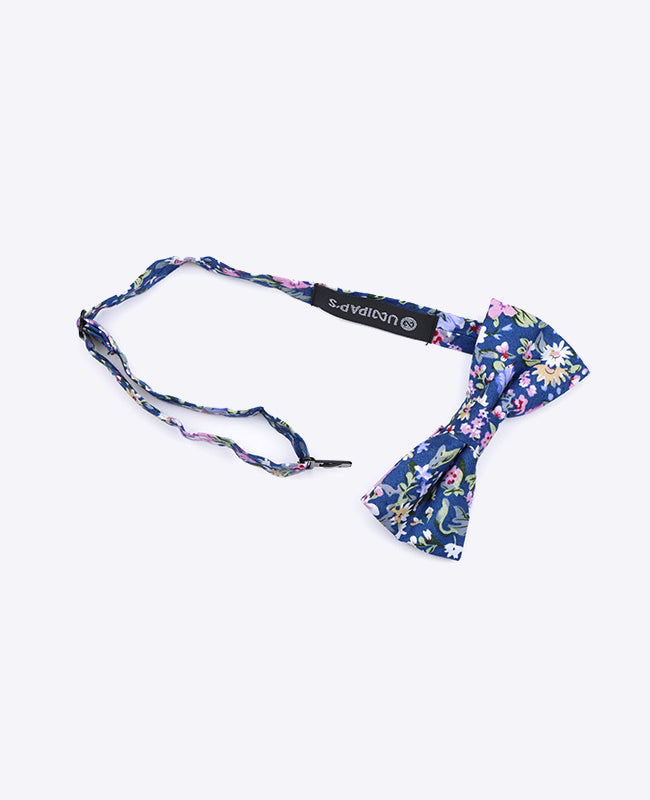 Motýlek Liberty Modrý č.11 Dětský z Bavlny | Gaspard - Unipap's