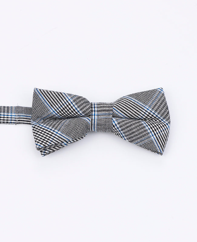 Motýlek Tartan Šedý č.1 Dětský v Bavlně | Marcel - Unipap's