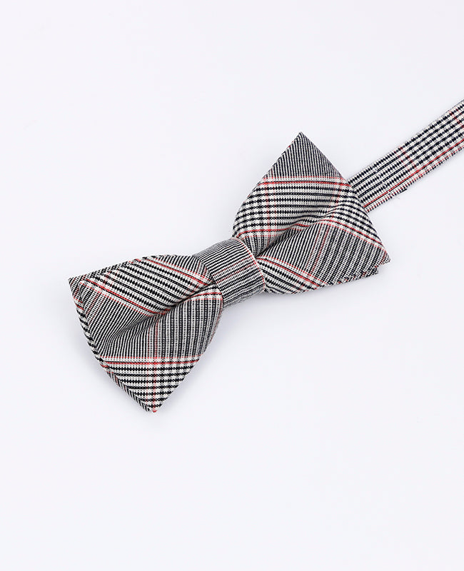 Motýlek Tartan Šedý č. 2 Dětský z Bavlny | Marcel - Unipap's