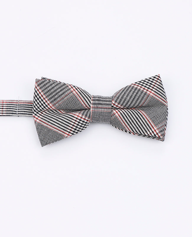 Motýlek Tartan Šedý č. 2 Dětský z Bavlny | Marcel - Unipap's