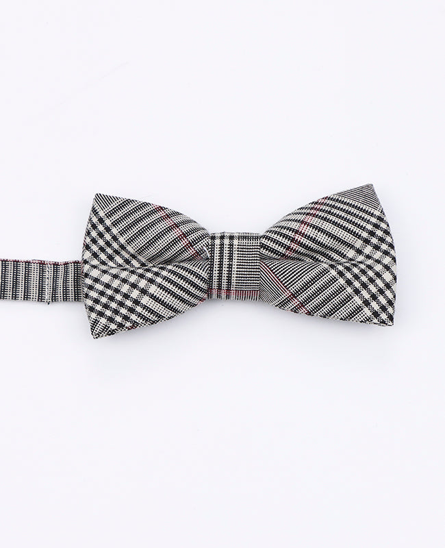 Motýlek Tartan Šedý č.3 Dítě z bavlny | Marcel - Unipap's