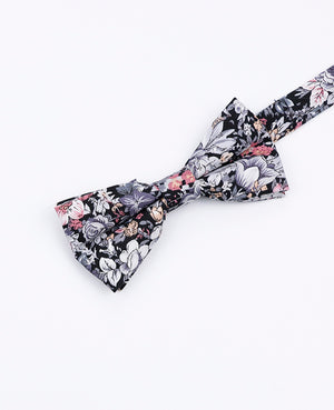 Motýlek Liberty Černý č. 2 Dětský v Bavlně | Gaspard - Unipap's