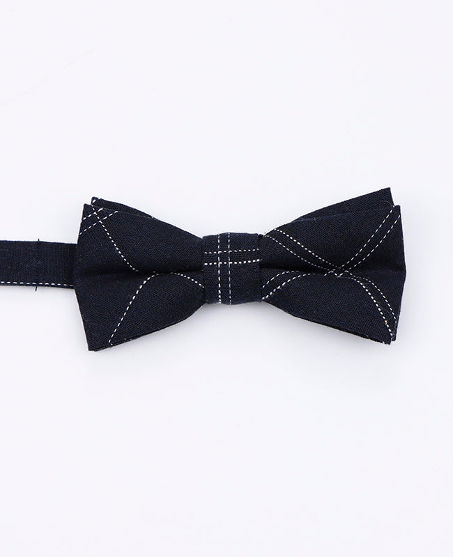 Motýlek Tartan Černý č. 1 Dětský v Bavlně | Marcel - Unipap's