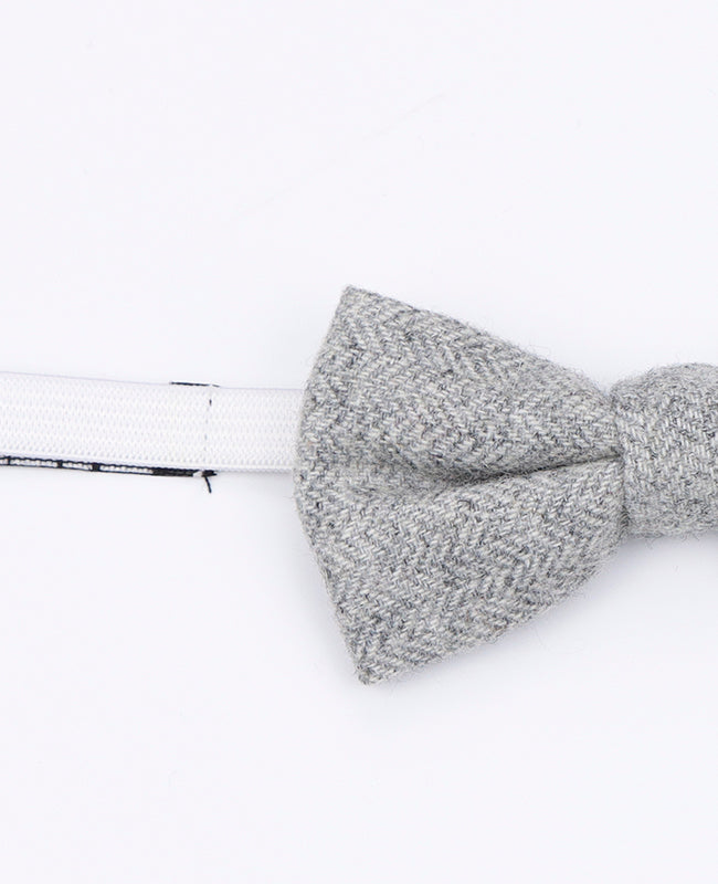 Motýlek Šedý č. 1 Dětský z Vlny | Claude - Unipap's