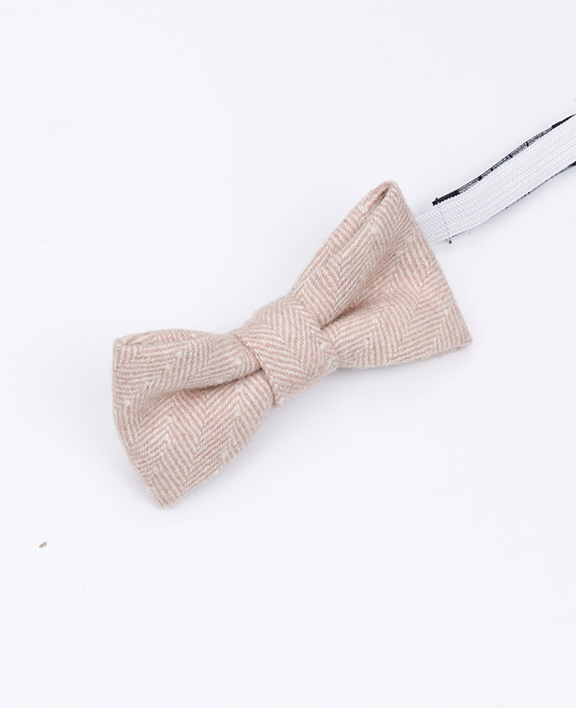 Motýlek růžový č.1 dětský z vlny | Claude - Unipap's