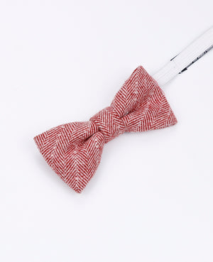 Motýlek Červený č.1 dětský z vlny | Claude - Unipap's