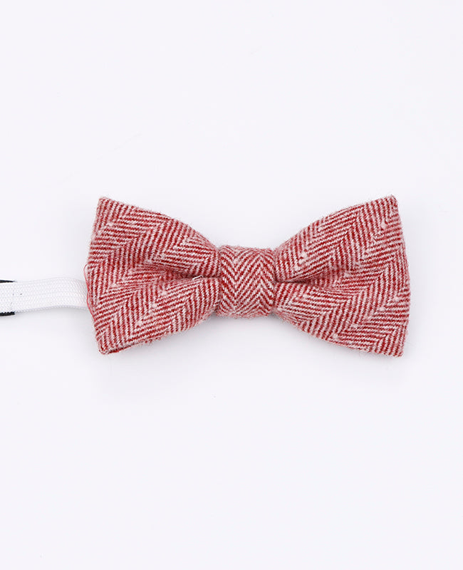 Motýlek Červený č.1 Dětský z Vlny | Claude - Unipap's