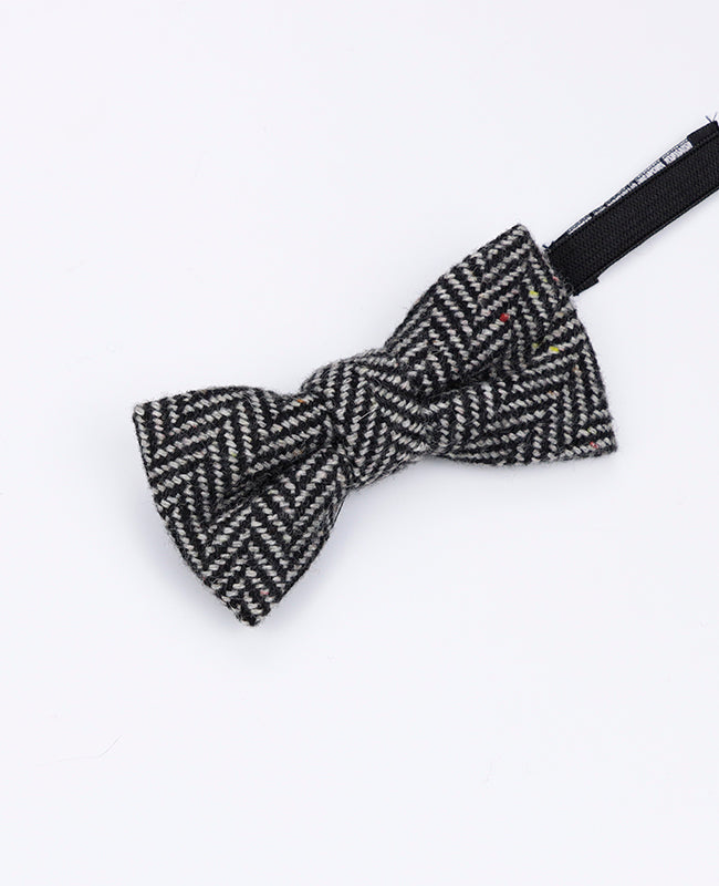 Motýlek Tartan Šedý č.1 Dětský z vlny | Norbert - Unipap's