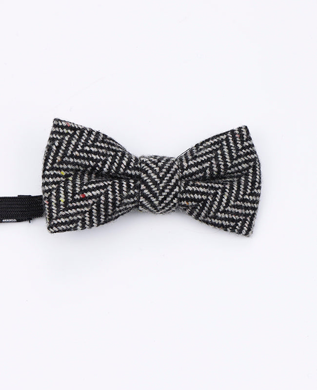 Motýlek Tartan Šedý č.1 Dětský ve Vlně | Norbert - Unipap's