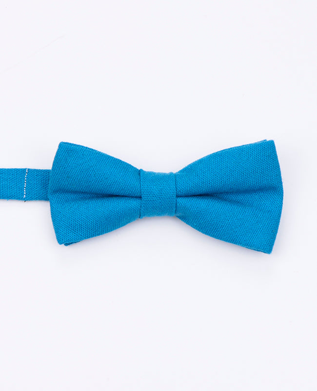 Motýlek Modrý č.3 dětský z lnu | Basile - Unipap's