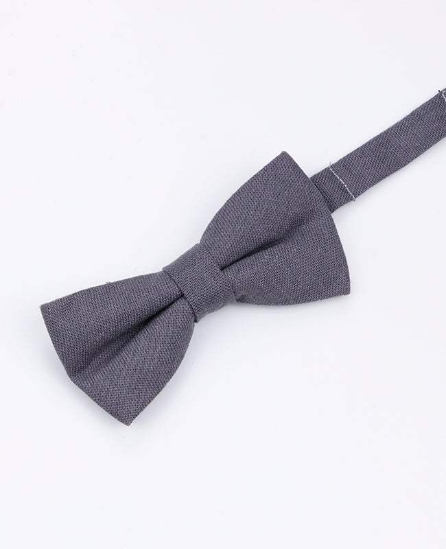 Motýlek Šedý Dětský Lněný | Basile - Unipap's