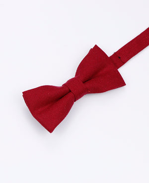 Motýlek Červený č. 2 pro děti z lnu | Basile - Unipap's