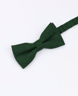 Motýlek Zelený č. 2 Dětský z Lnu | Basile - Unipap's