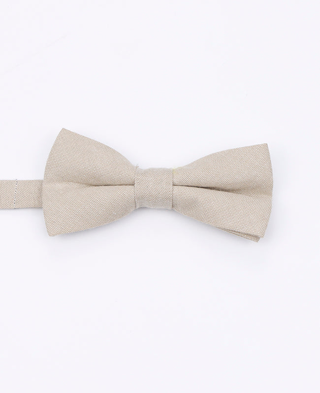 Dětský motýlek béžový z bavlny | Edgard - Unipap's