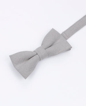 Motýlek Šedý č.3 Dětský z bavlny «Edgard»