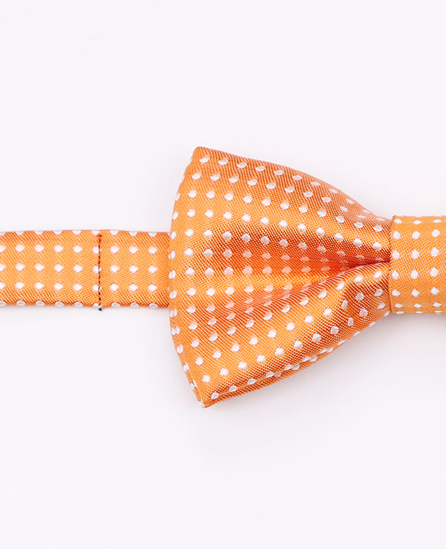 Motýlek Oranžový s Puntíky Dětský z Polyesteru | Louis - Unipap's