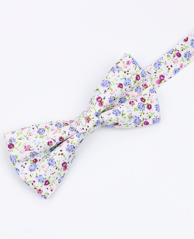 Motýlek Liberty Bílý č.2 Pánský v Bavlně | Gaspard - Unipap's