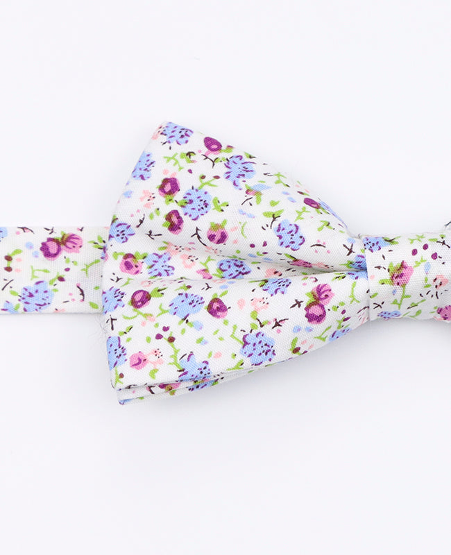 Motýlek Liberty Bílý č. 2 Pánský v Bavlně | Gaspard - Unipap's